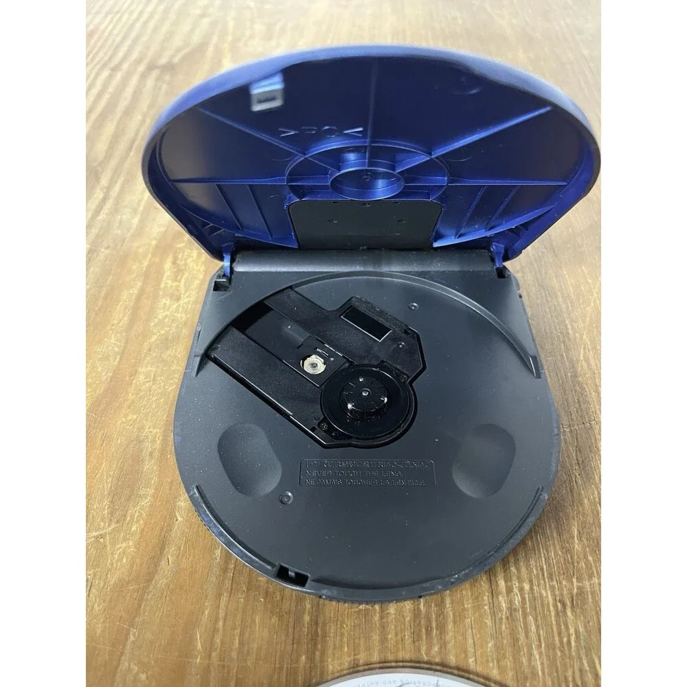 Sony Discman ESP2 Model D-E561 Blue Portable CD Player Tested Working Vintage
